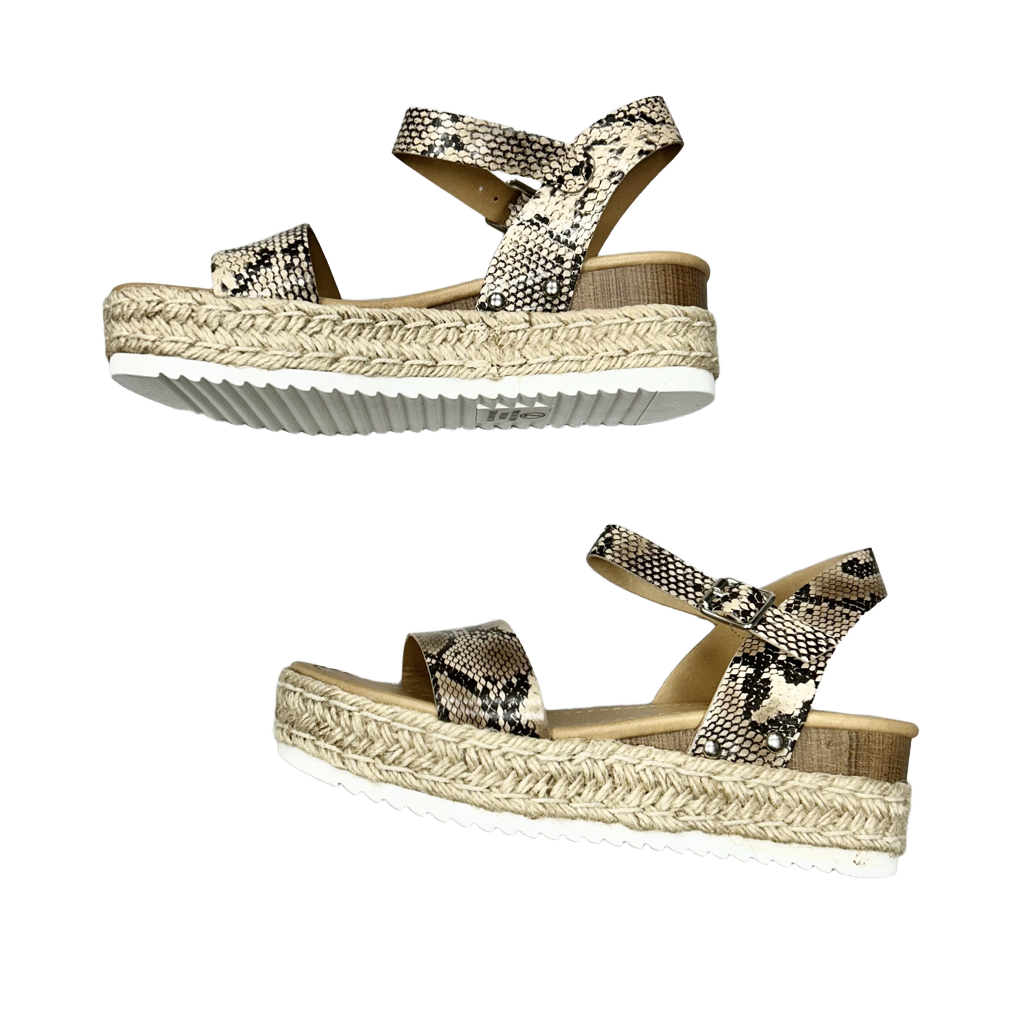 Sandals Heels Platform By Soda  Size: 7