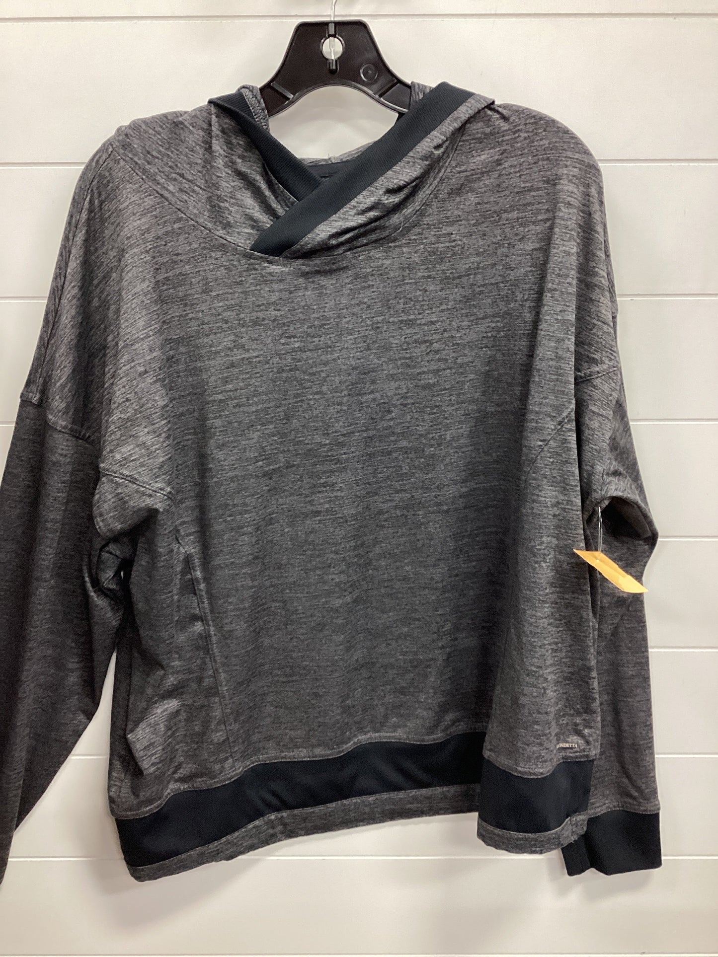 Athletic Sweatshirt Hoodie By Mondetta In Black, Size:Xl