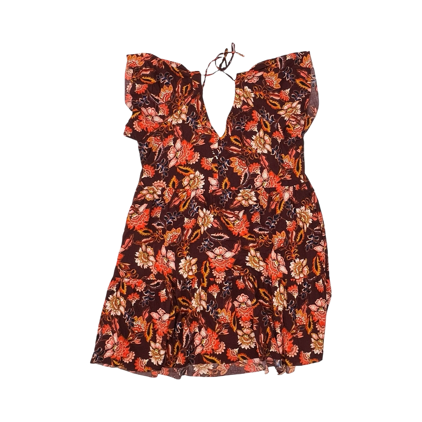 Dress Casual Short By Old Navy In Floral Print, Size:Xl