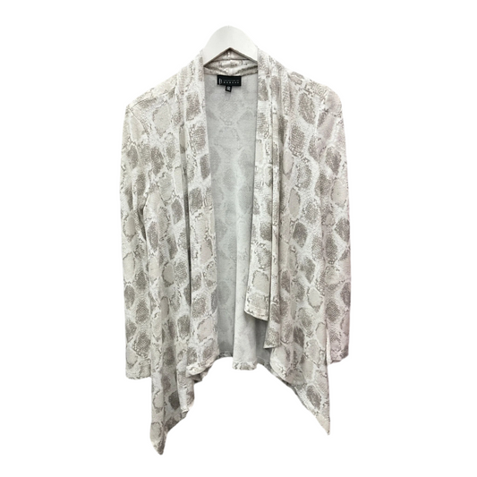 Cardigan By Bobeau In Taupe, Size: Xs