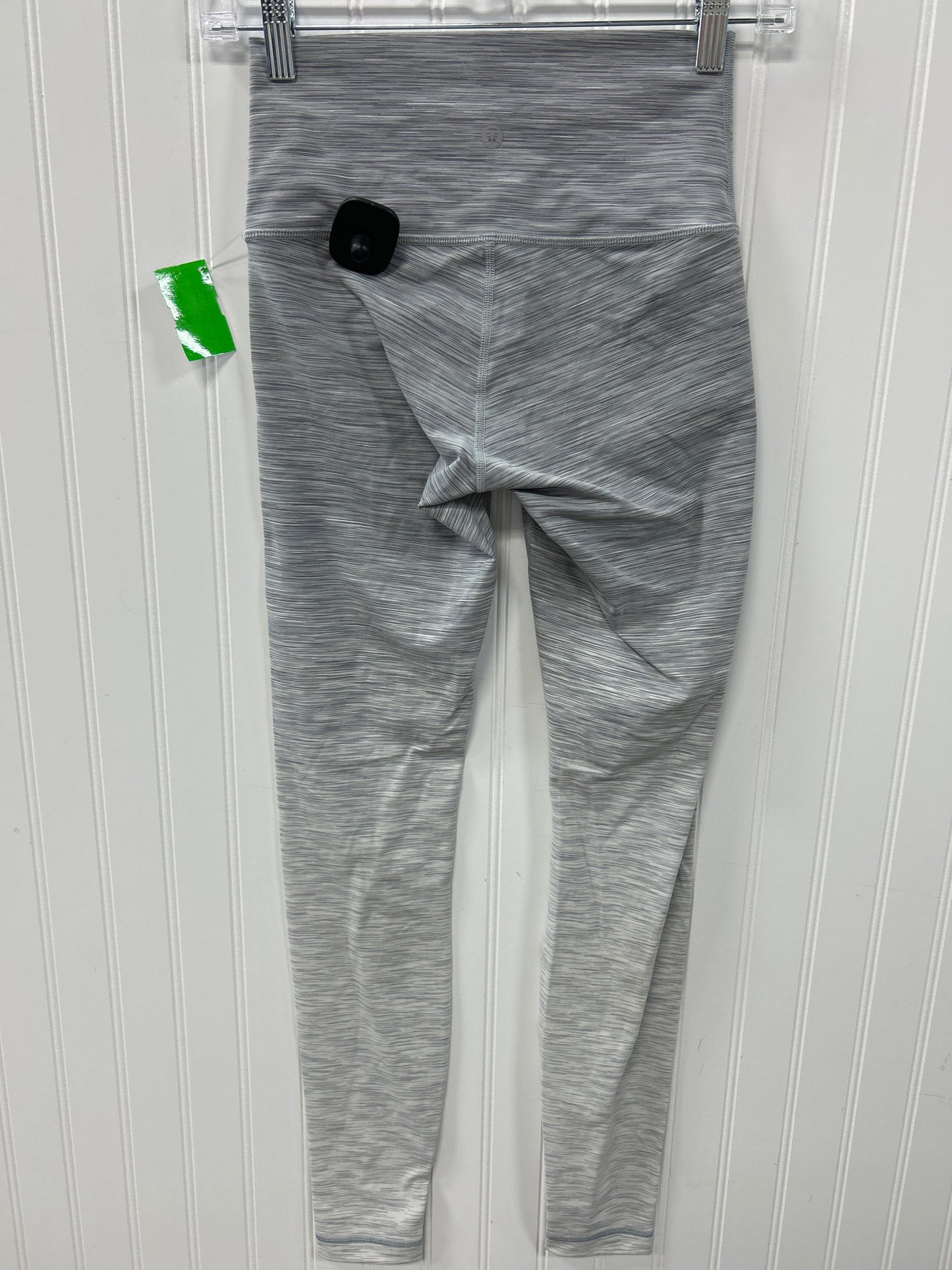 Athletic Leggings By Lululemon In Grey, Size:4