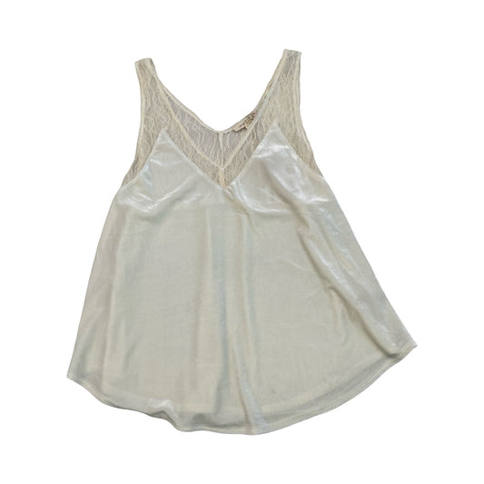 Top Sleeveless By Mystree In Cream, Size:L