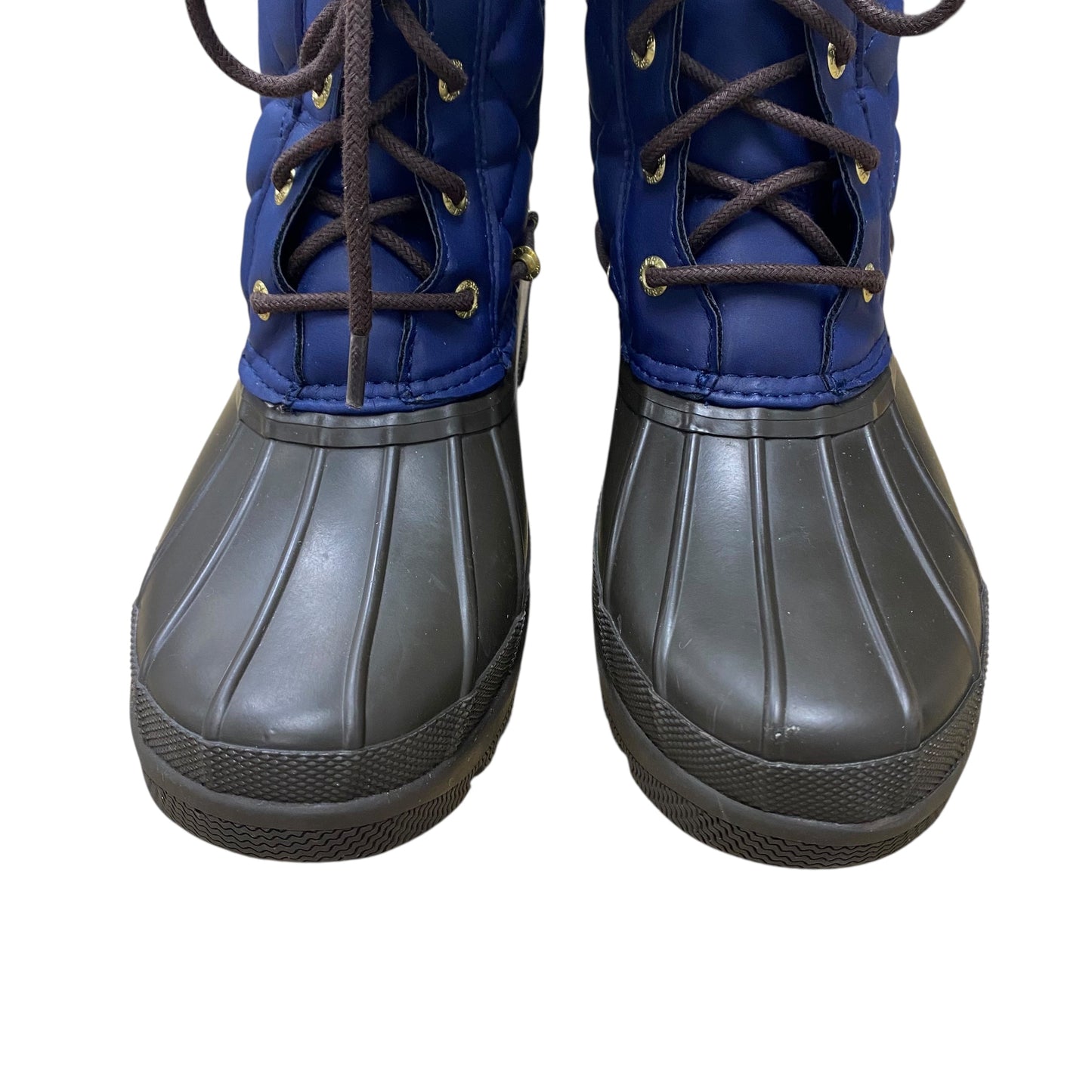 Boots Snow By Sperry In Blue & Brown, Size:6