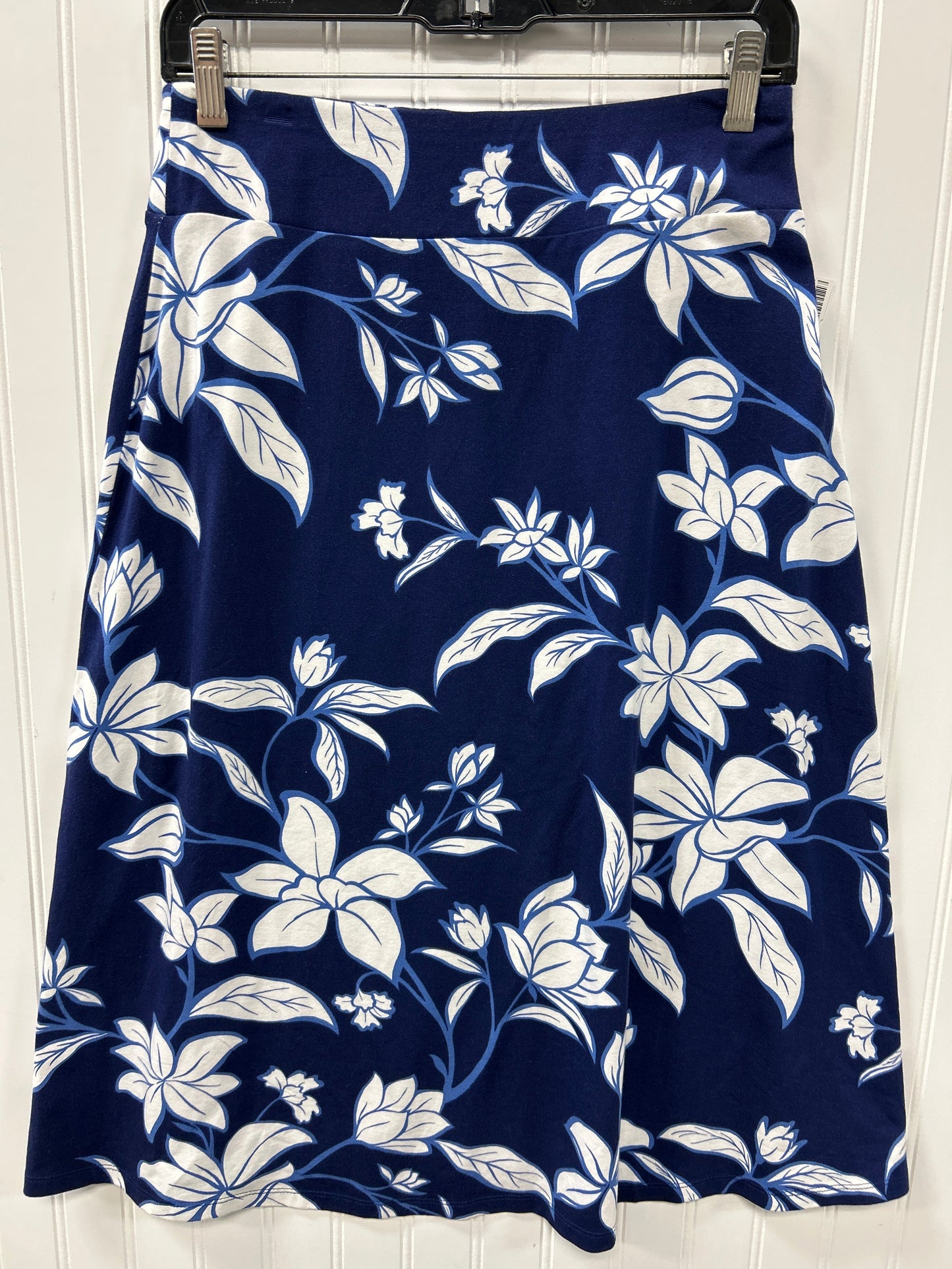 Skirt Maxi By Talbots In Navy, Size:Sp