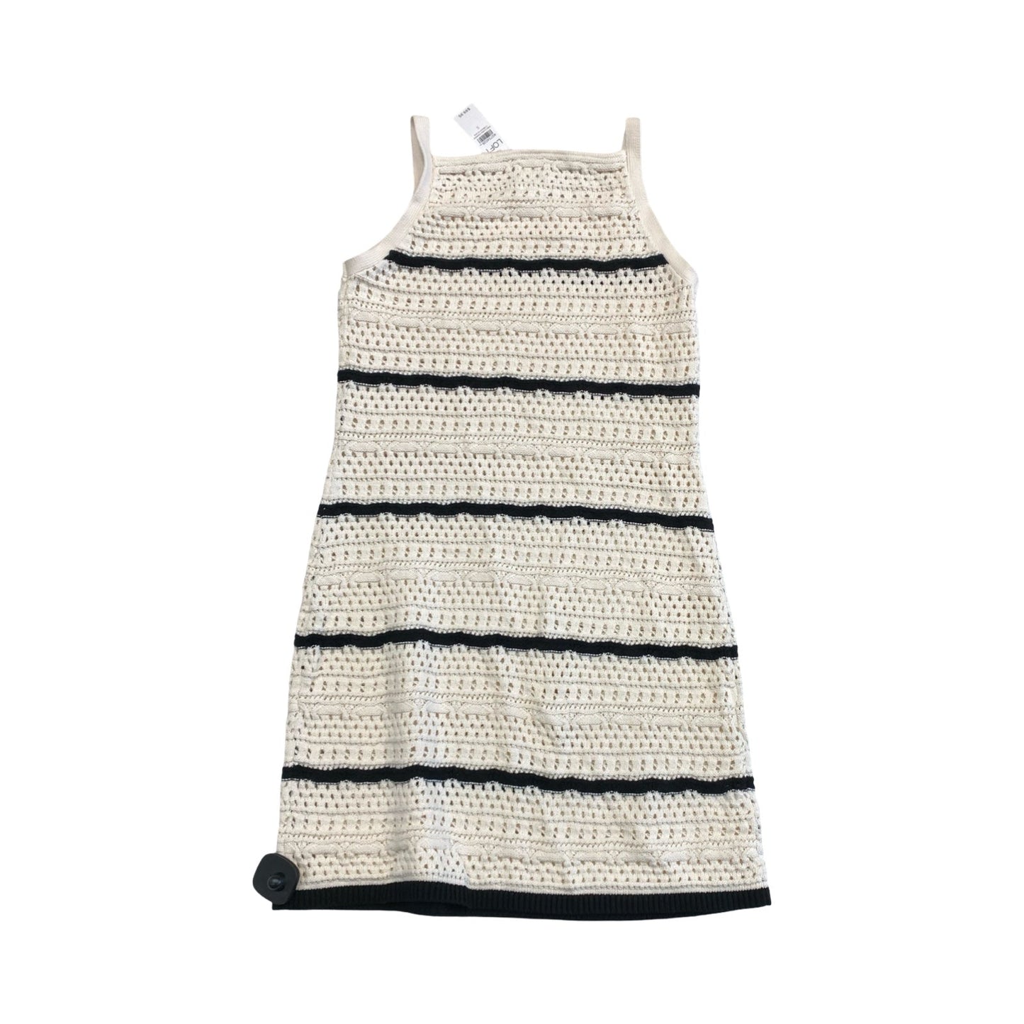 Swimwear Cover-Up By Loft In Black & Cream, Size:S