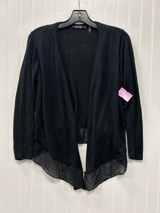Cardigan By Nic + Zoe In Black, Size:M