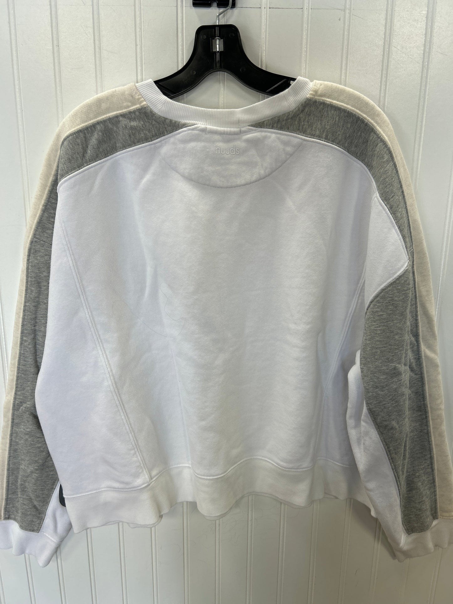 Sweatshirt Crewneck By Cmc In White, Size:M
