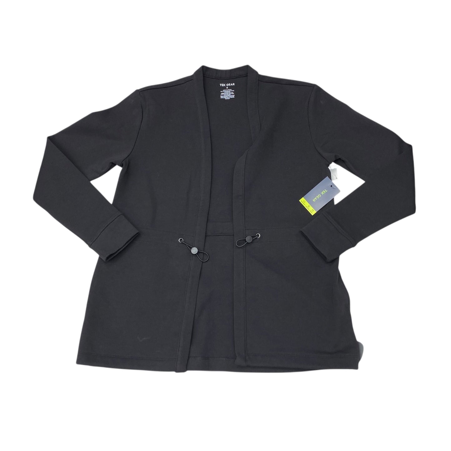 Athletic Jacket By Tek Gear In Black, Size:S