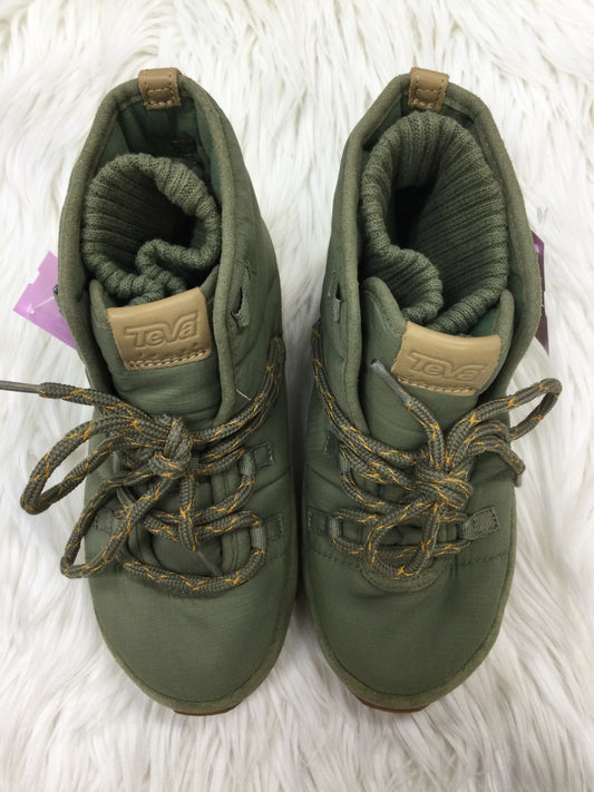 Boots Snow By Teva In Green, Size:5