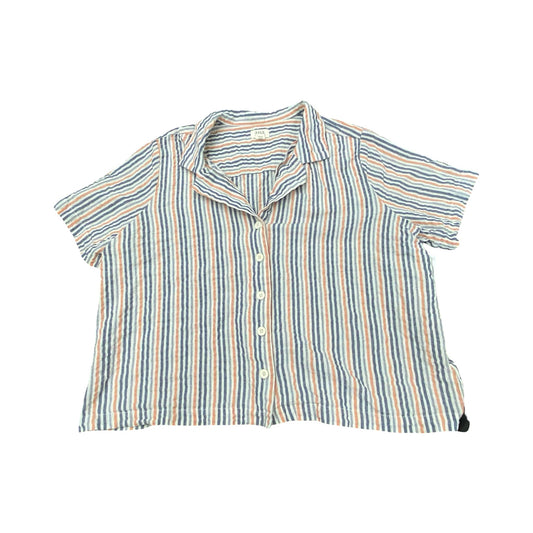 Top Ss By Ana In Striped Pattern, Size:Xl