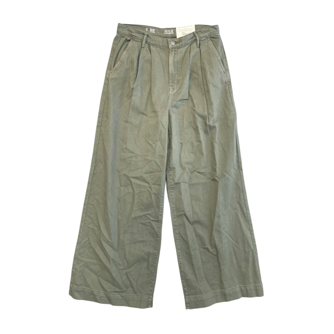 Pants Cargo & Utility By Ana In Green, Size:12