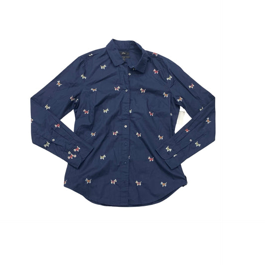 Top Ls By J. Crew In Navy, Size:4