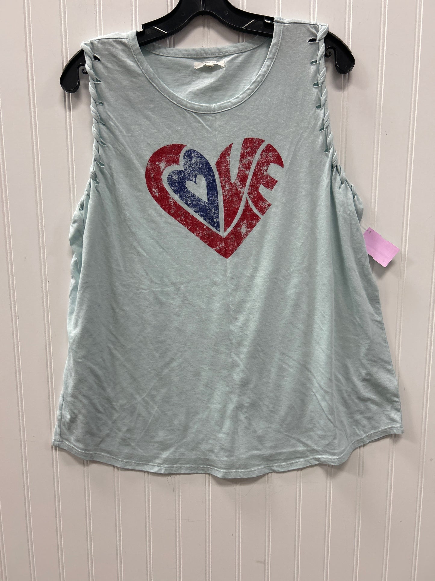 Top Sleeveless By Maurices In Blue, Size:Xl