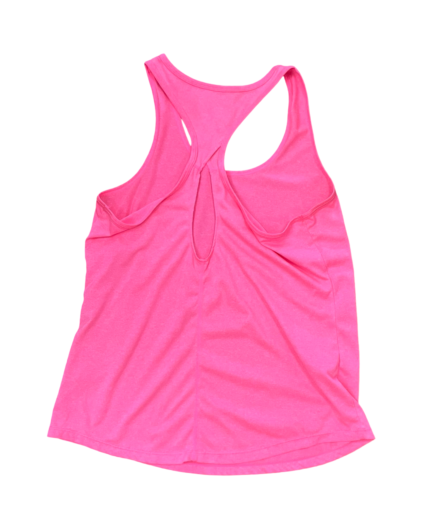 Athletic Tank Top By Reebok In Pink, Size:L