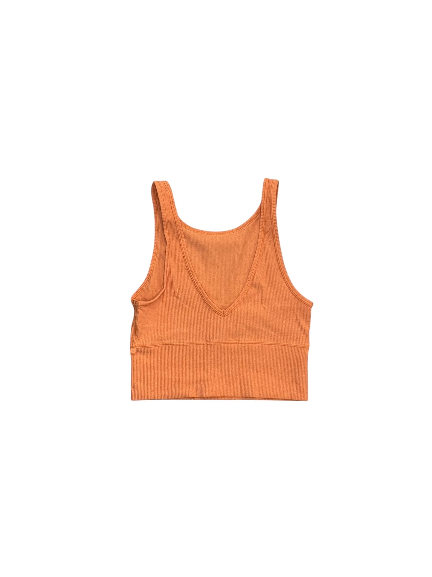 Athletic Tank Top By Lululemon In Orange, Size:S