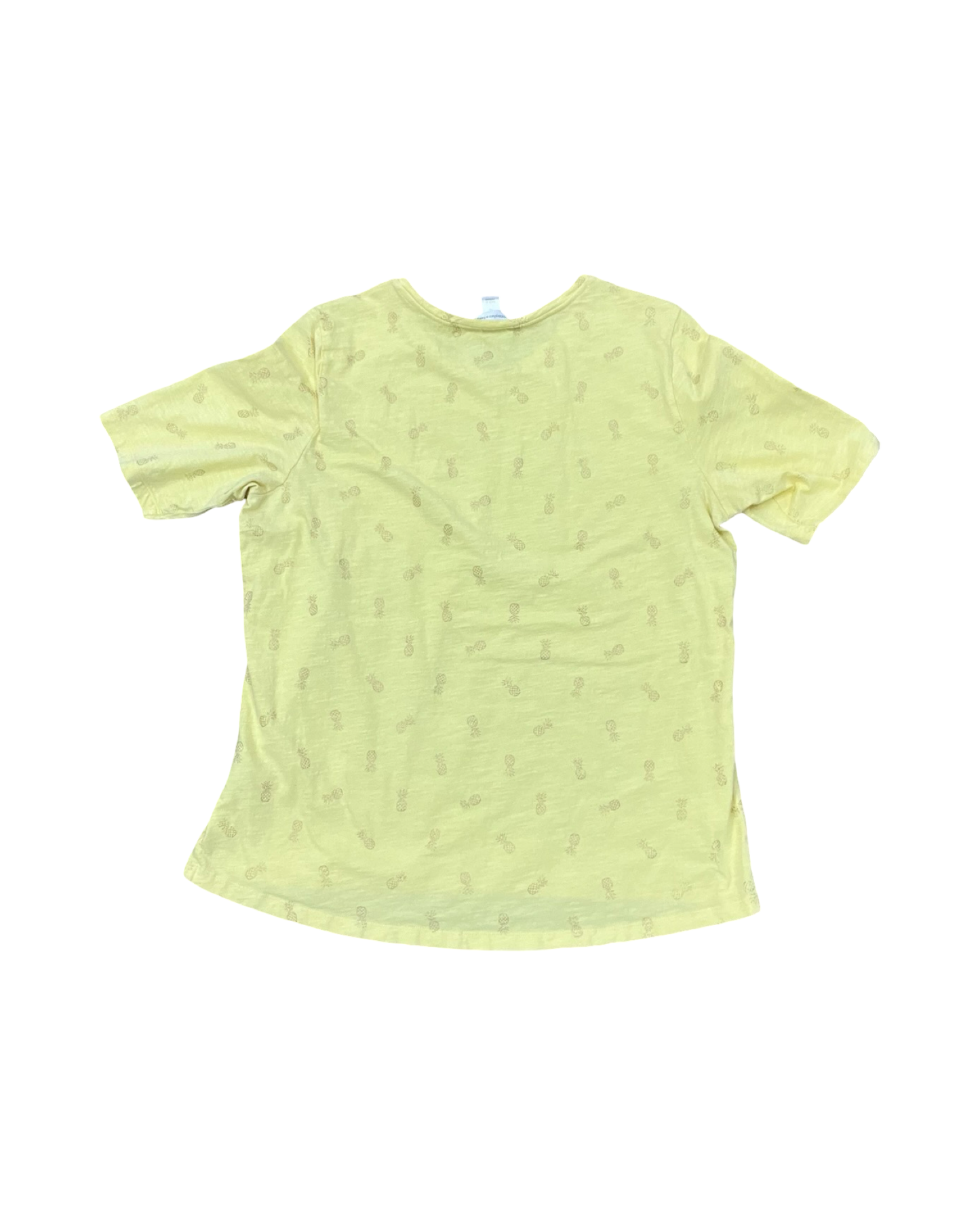 Top Ss By Christopher And Banks In Yellow, Size:Xl