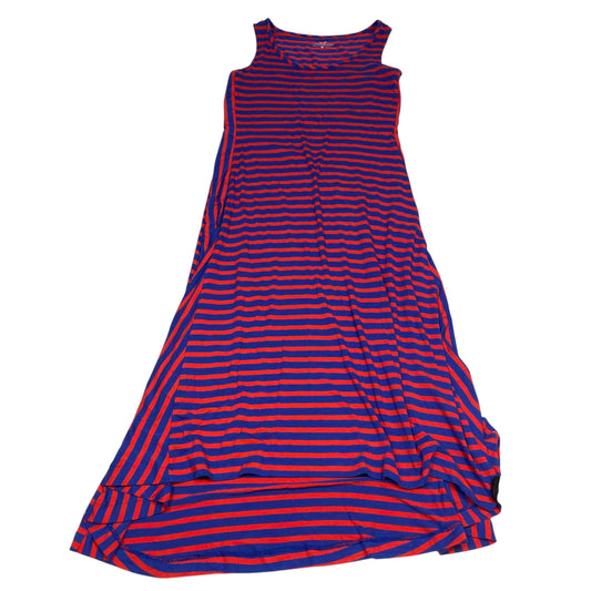 Dress Designer By Vineyard Vines In Blue & Red, Size:M