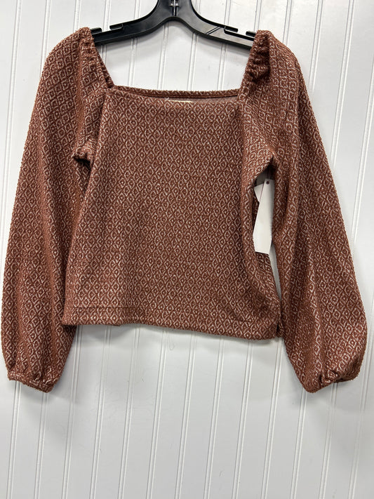 Top Ls By Madewell In Brown, Size:Xxs