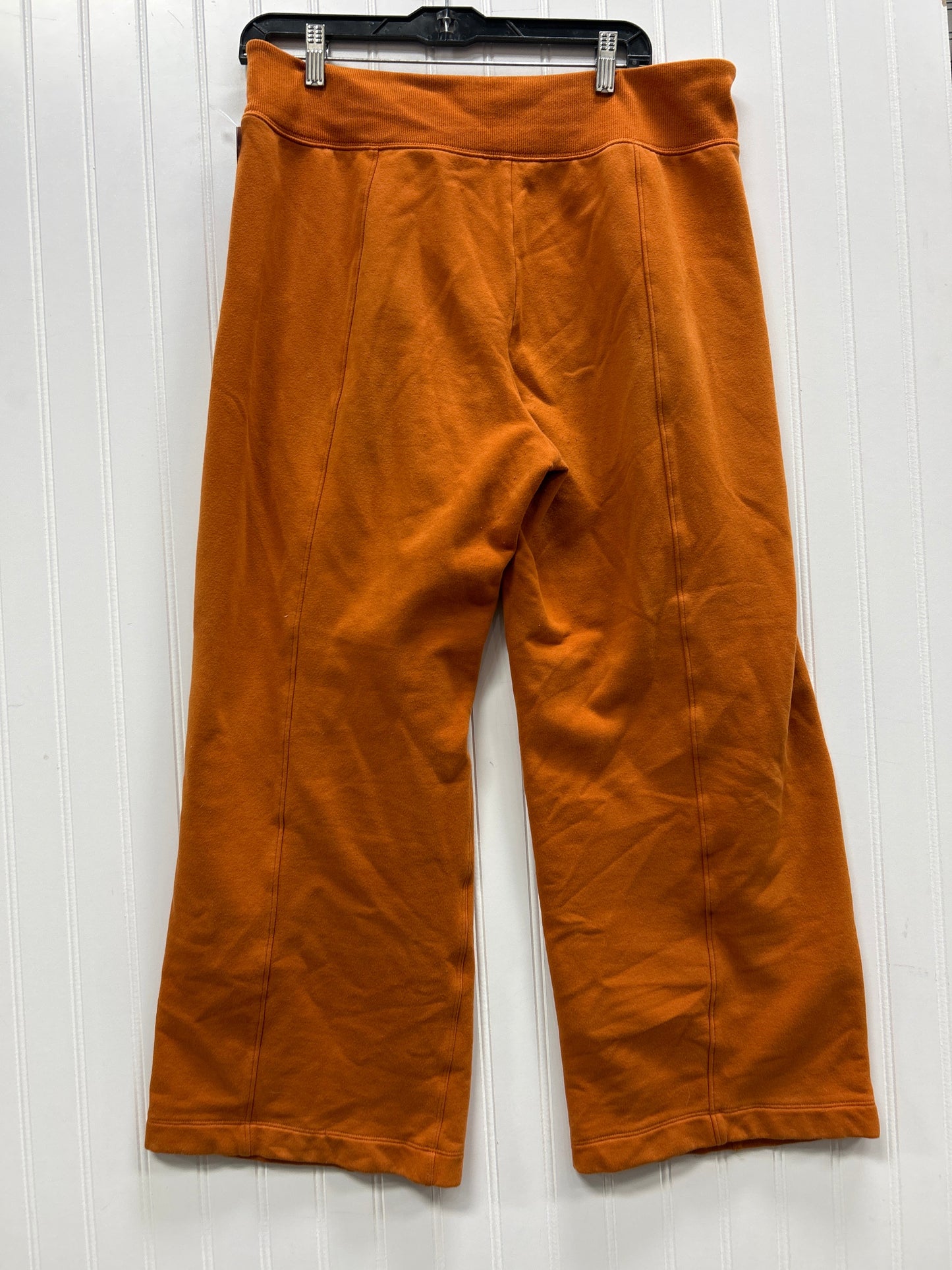 Athletic Pants By Athleta In Orange, Size:L