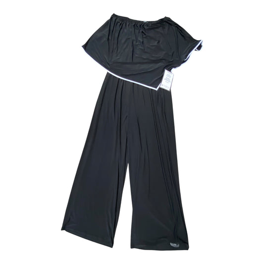 Jumpsuit By Msk In Black & White, Size:2X