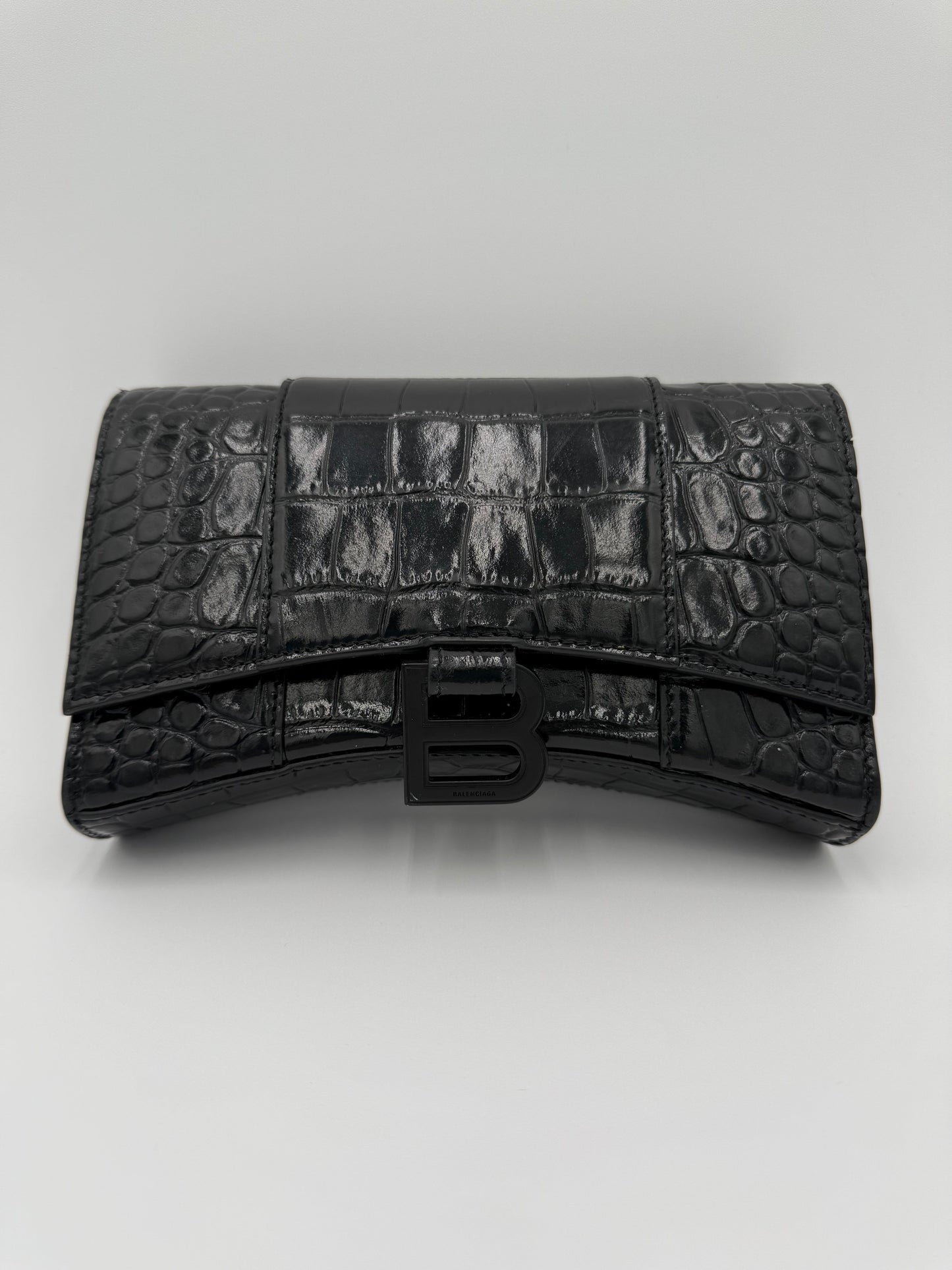 Handbag Luxury Designer By Balenciaga In Black, Size:Small