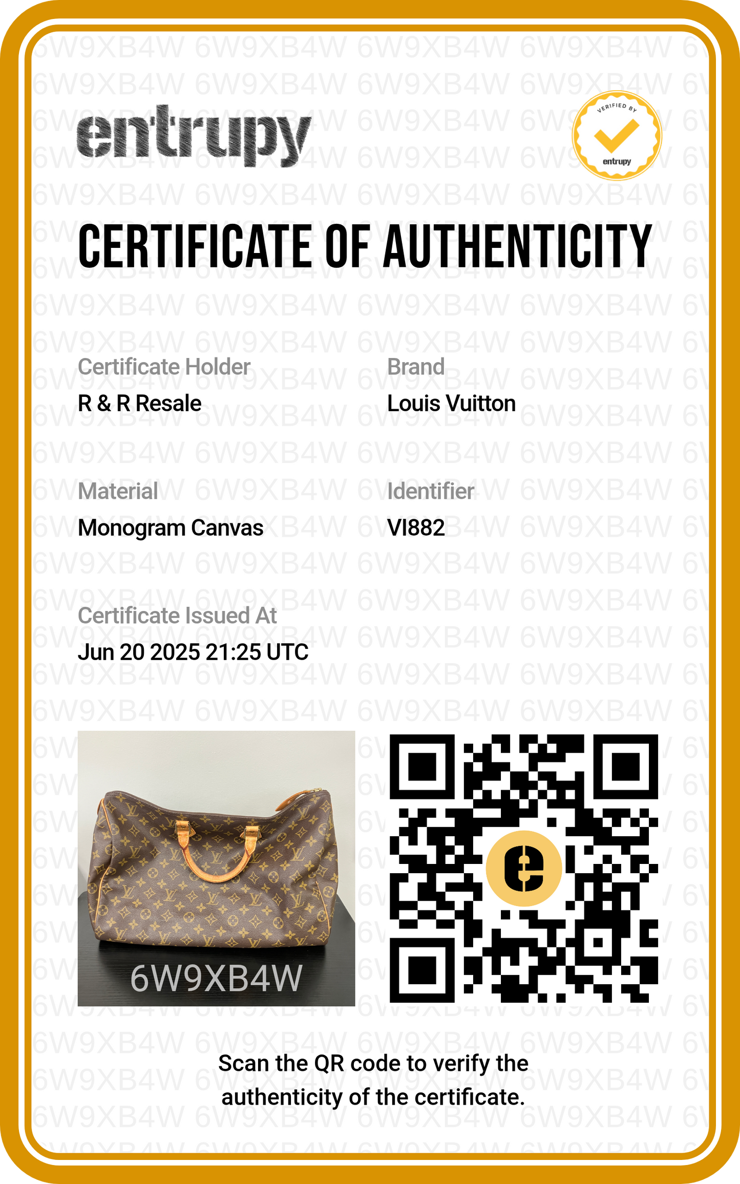 1982 Vintage Speedy 40 By Louis Vuitton In Brown Monogram, Size: 40