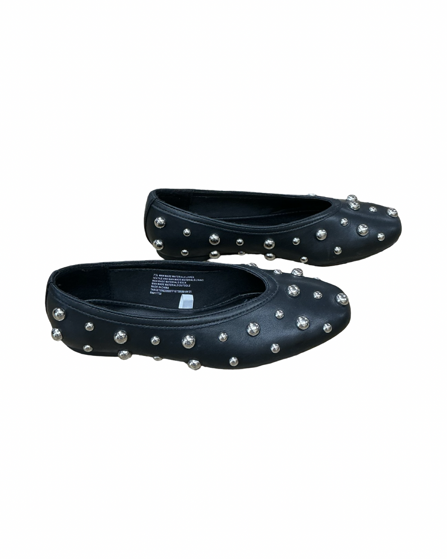 Shoes Flats By A New Day In Black, Size:7.5