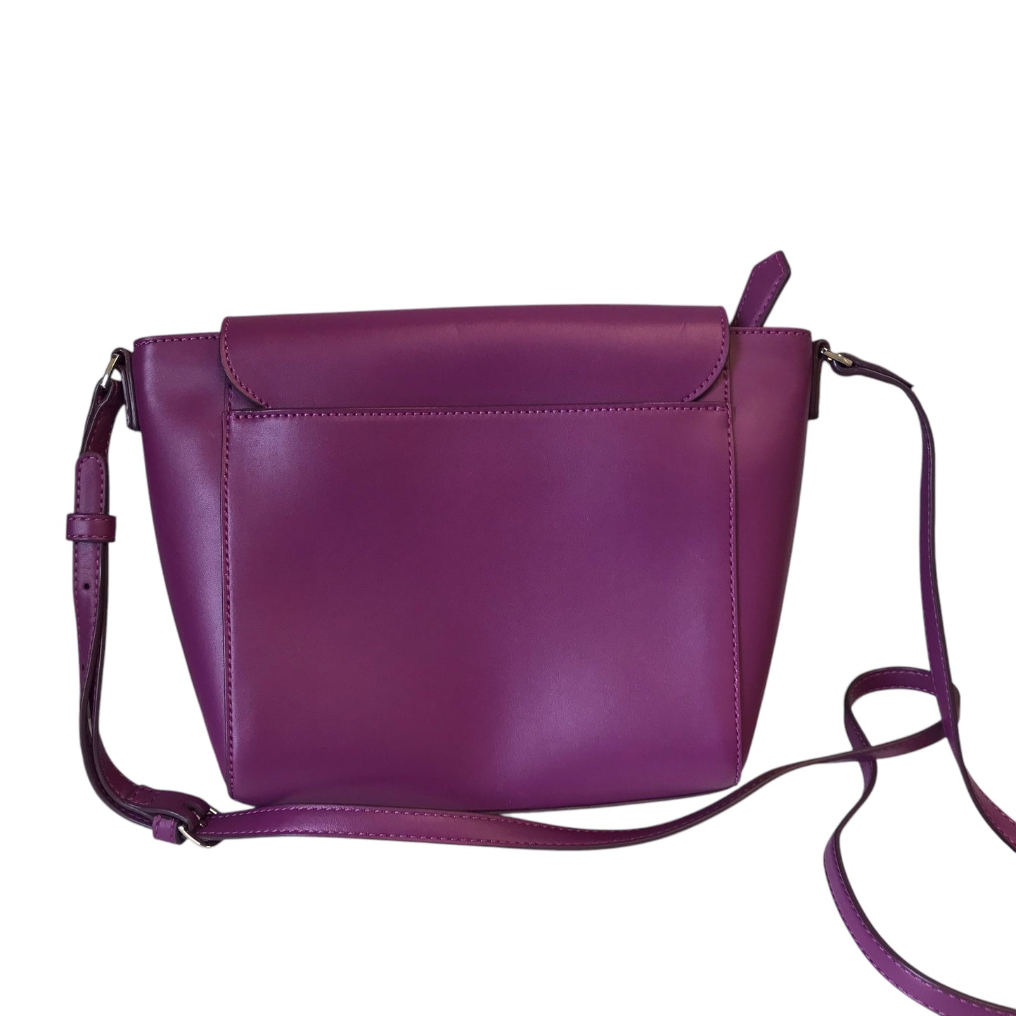 Crossbody Leather By Vera Bradley In Purple, Size:Small