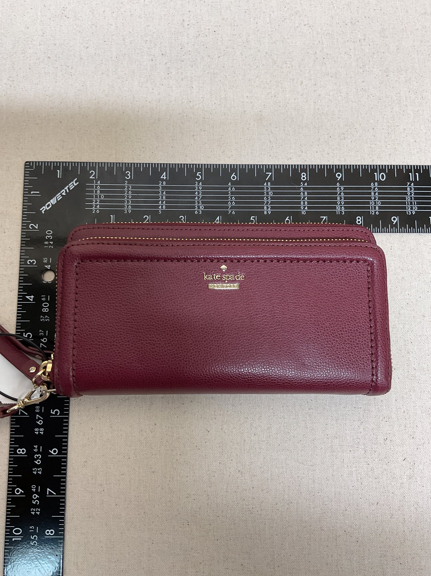 Wallet Designer By Kate Spade In Maroon, Size:Large
