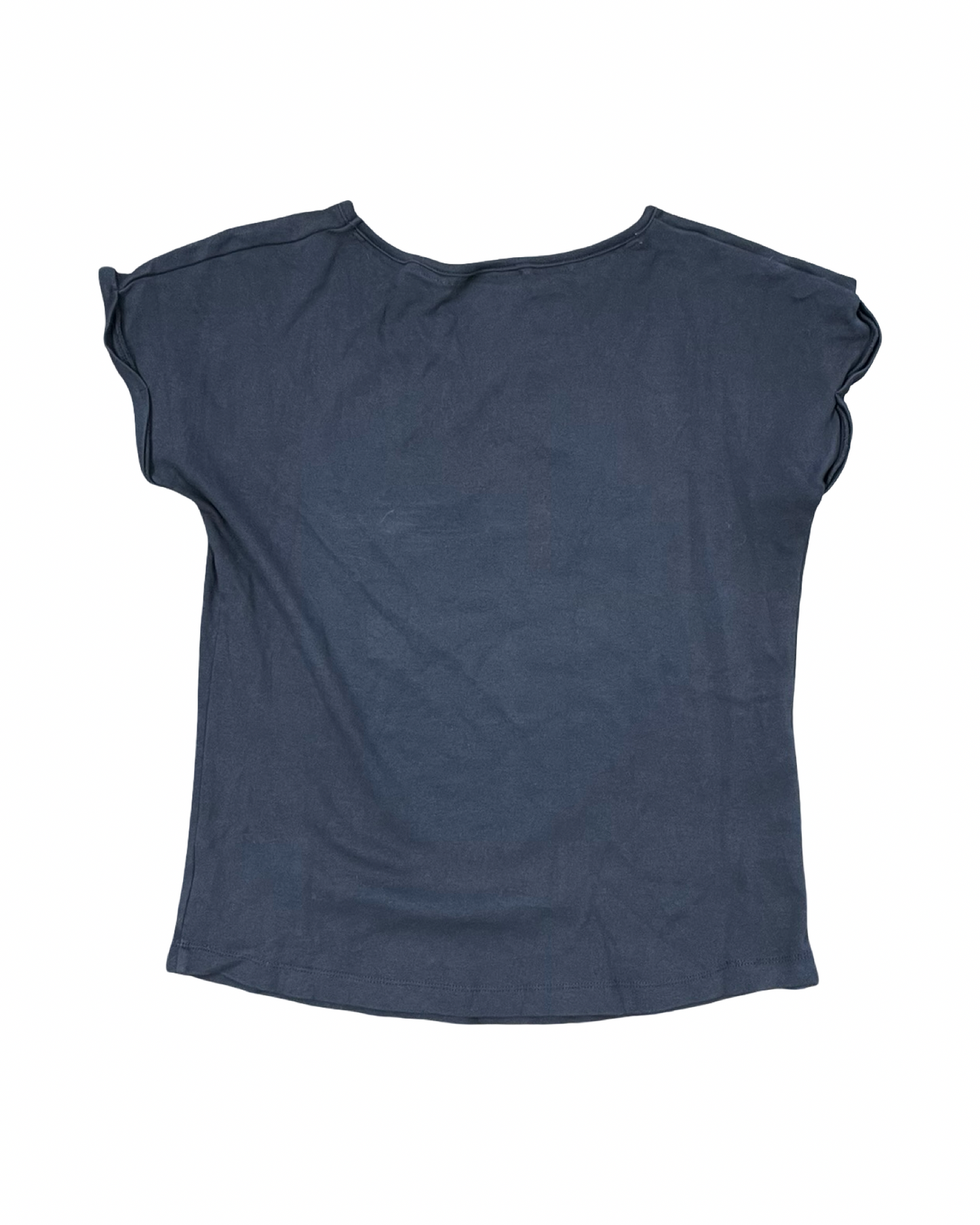 Top Ss By Clothes Mentor In Grey, Size:M