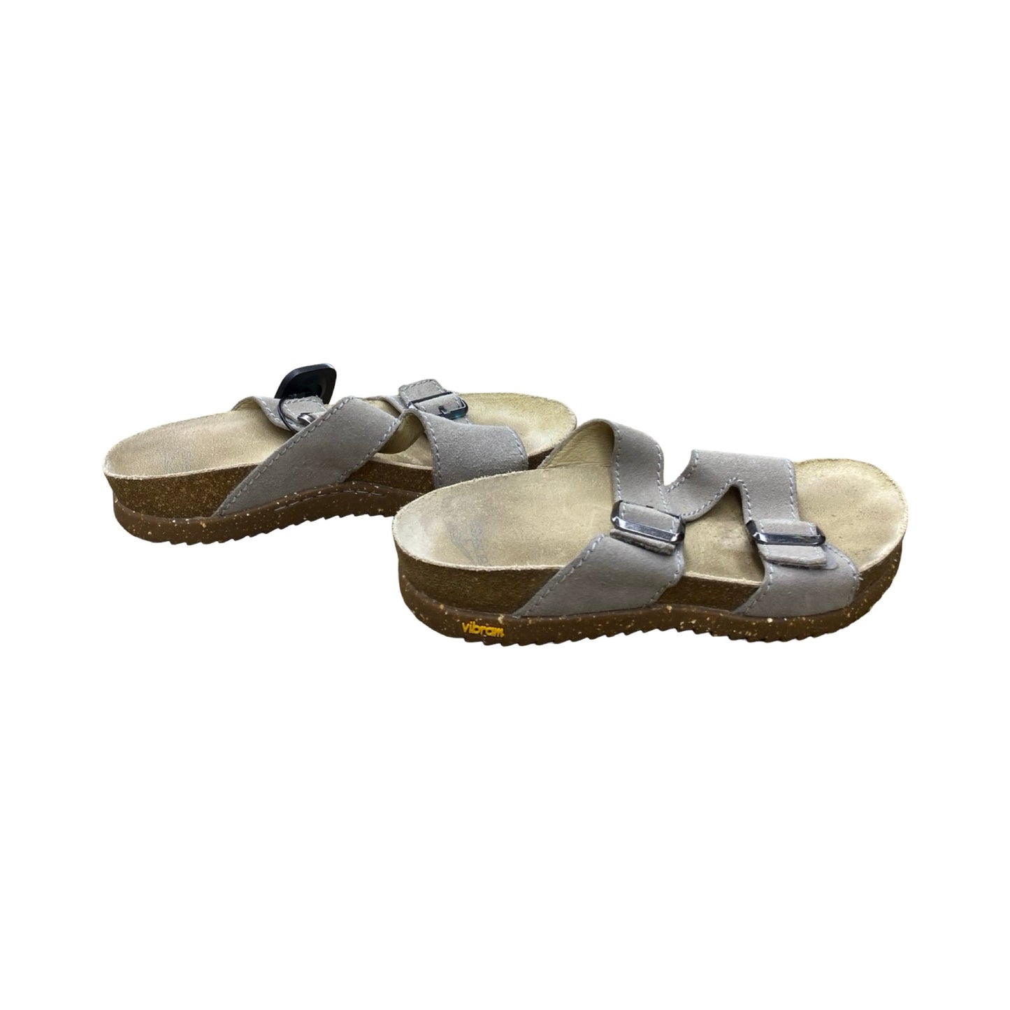 Sandals Flats By Dansko In Grey, Size:7