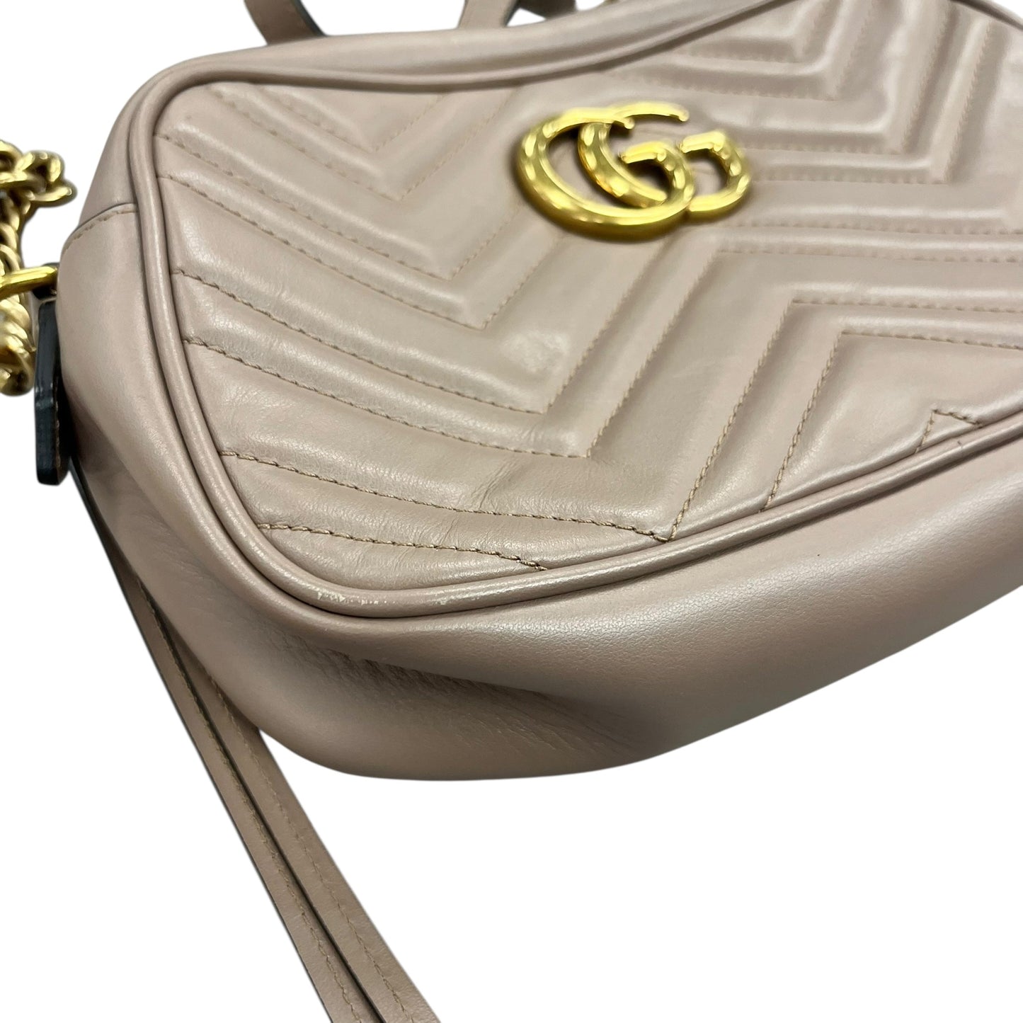 Crossbody Luxury Designer By Gucci, Size: Small