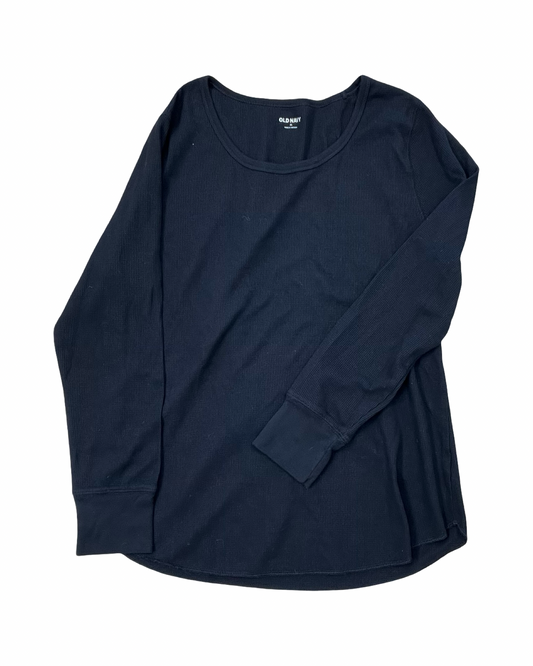 Top Ls By Old Navy In Black, Size:Xl