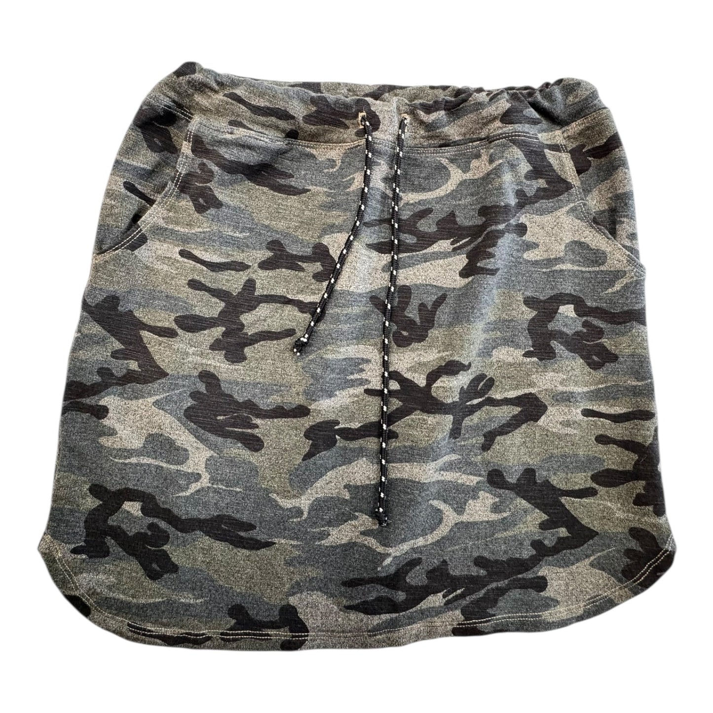 Skirt Midi By Sundry In Camouflage Print, Size:0