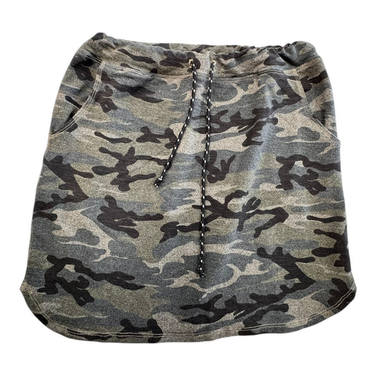 Skirt Midi By Sundry In Camouflage Print, Size:0