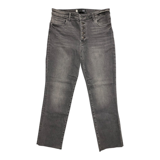 Jeans Straight By Kut In Grey, Size:14