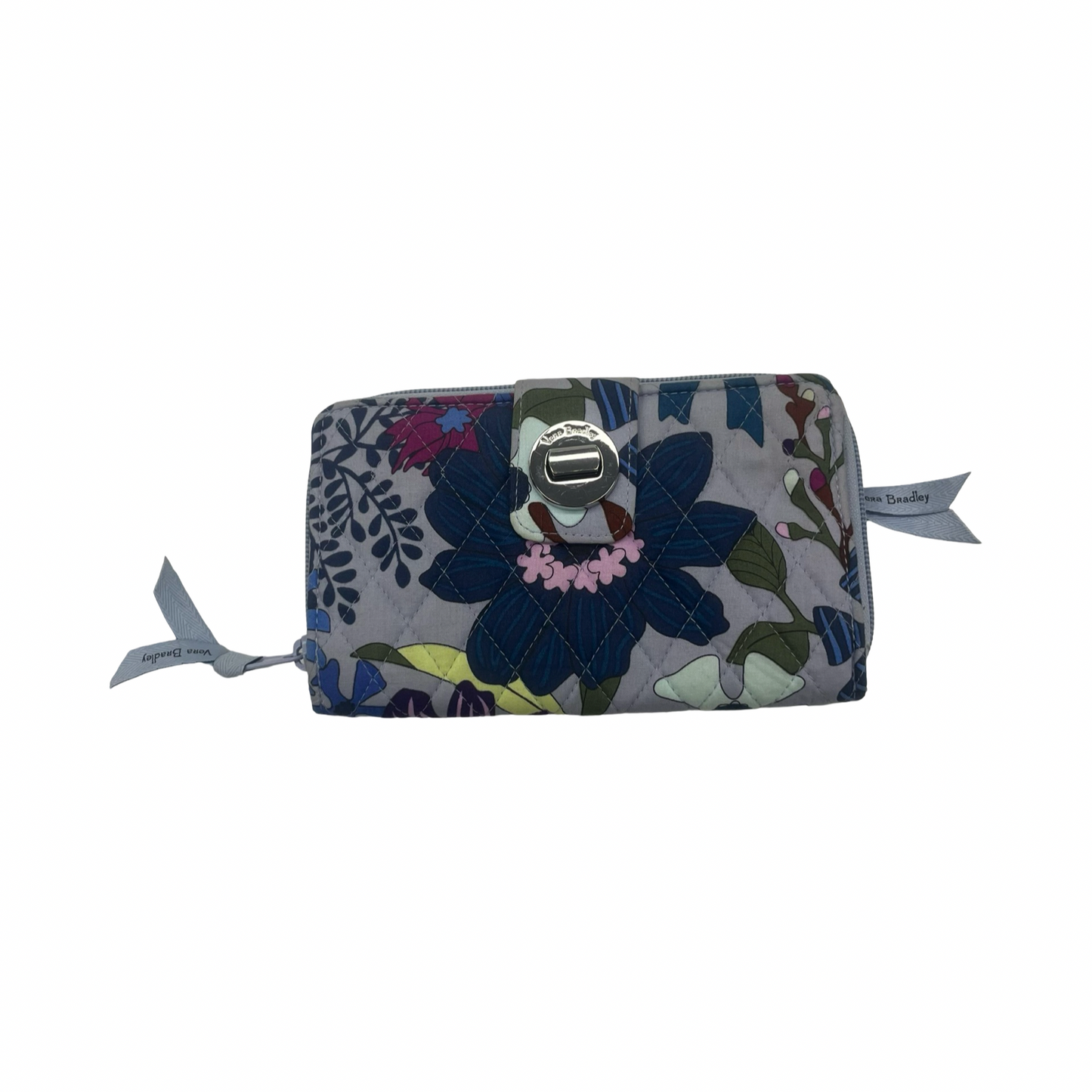 Wallet By Vera Bradley In Grey, Size:Large