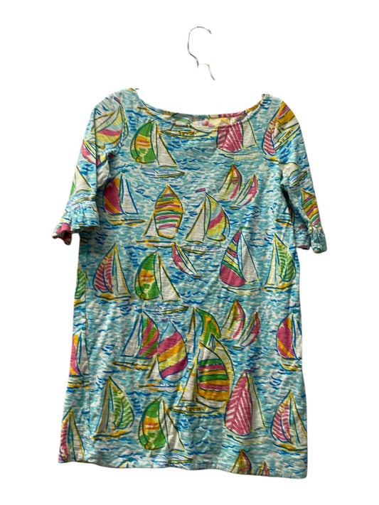 Dress Designer By Lilly Pulitzer In Blue, Size:S