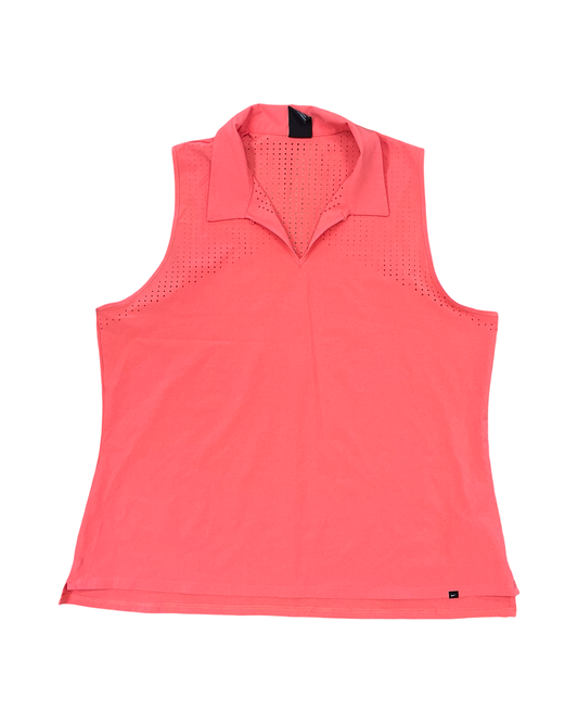 Athletic Tank Top By Nike In Orange, Size:Xl