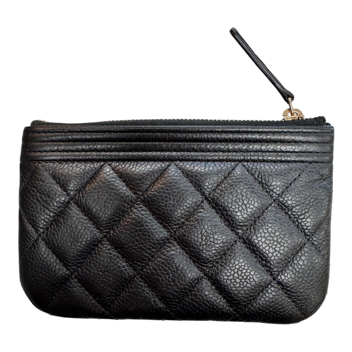 Wallet Luxury Designer By Chanel In Black, Size:Small