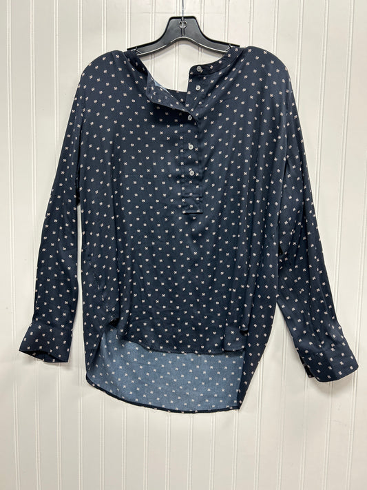 Top Ls By Loft In Navy, Size:L