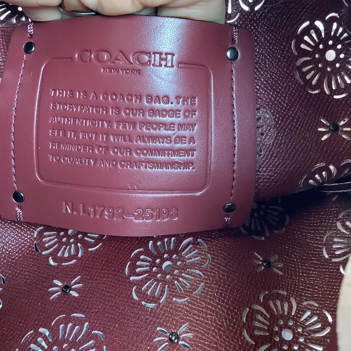 Crossbody Designer By Coach, Size: Small