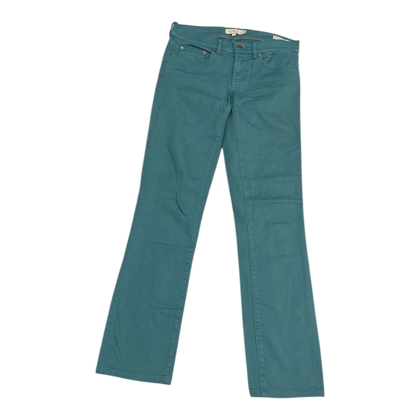 Jeans Designer By Tory Burch In Teal, Size:2