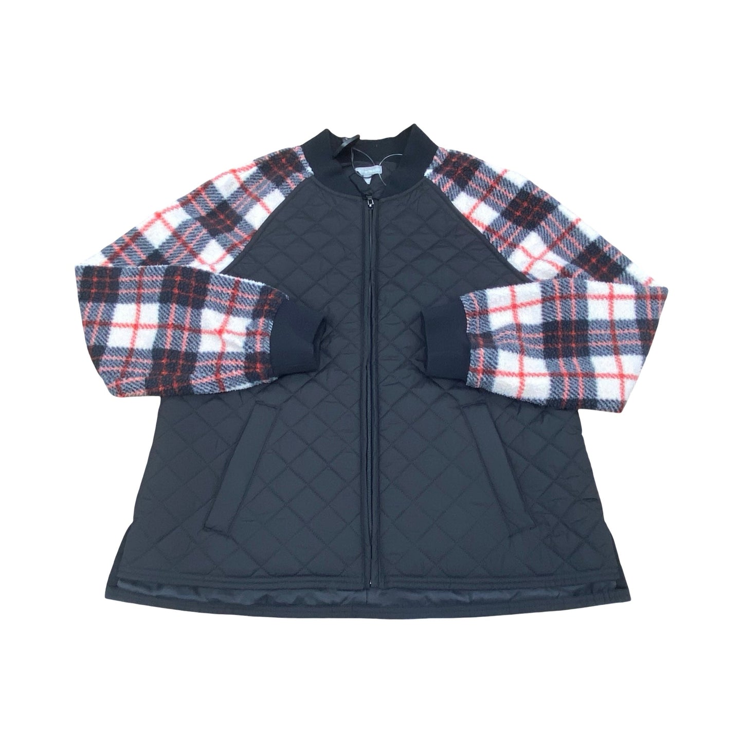 Jacket Puffer & Quilted By Talbots In Multi, Size:M