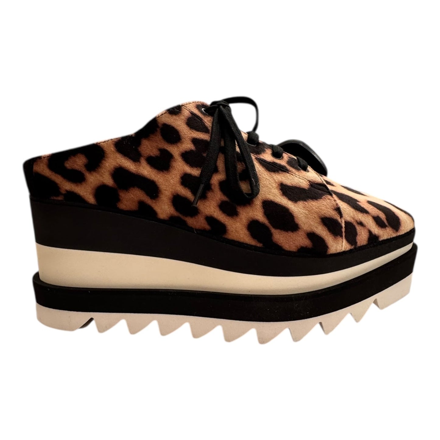 Shoes Luxury Designer By Stella Mccartney In Animal Print, Size:35+ (5.5)
