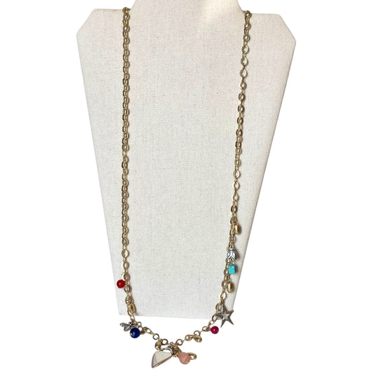 Necklace Chain By Chicos In Gold