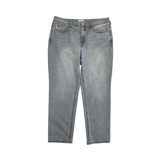 Jeans Boyfriend By Seven 7 In Blue Denim, Size:14