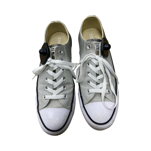 Shoes Sneakers By Converse In Silver, Size:8