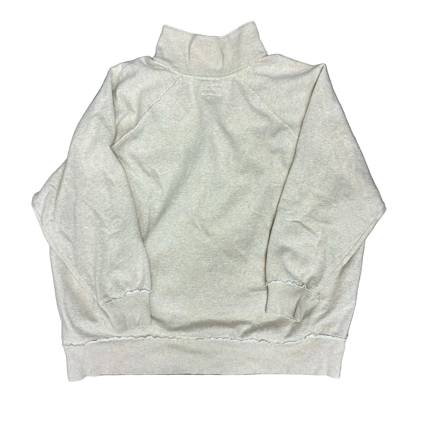 Sweatshirt Collar By American Eagle In Cream, Size: L