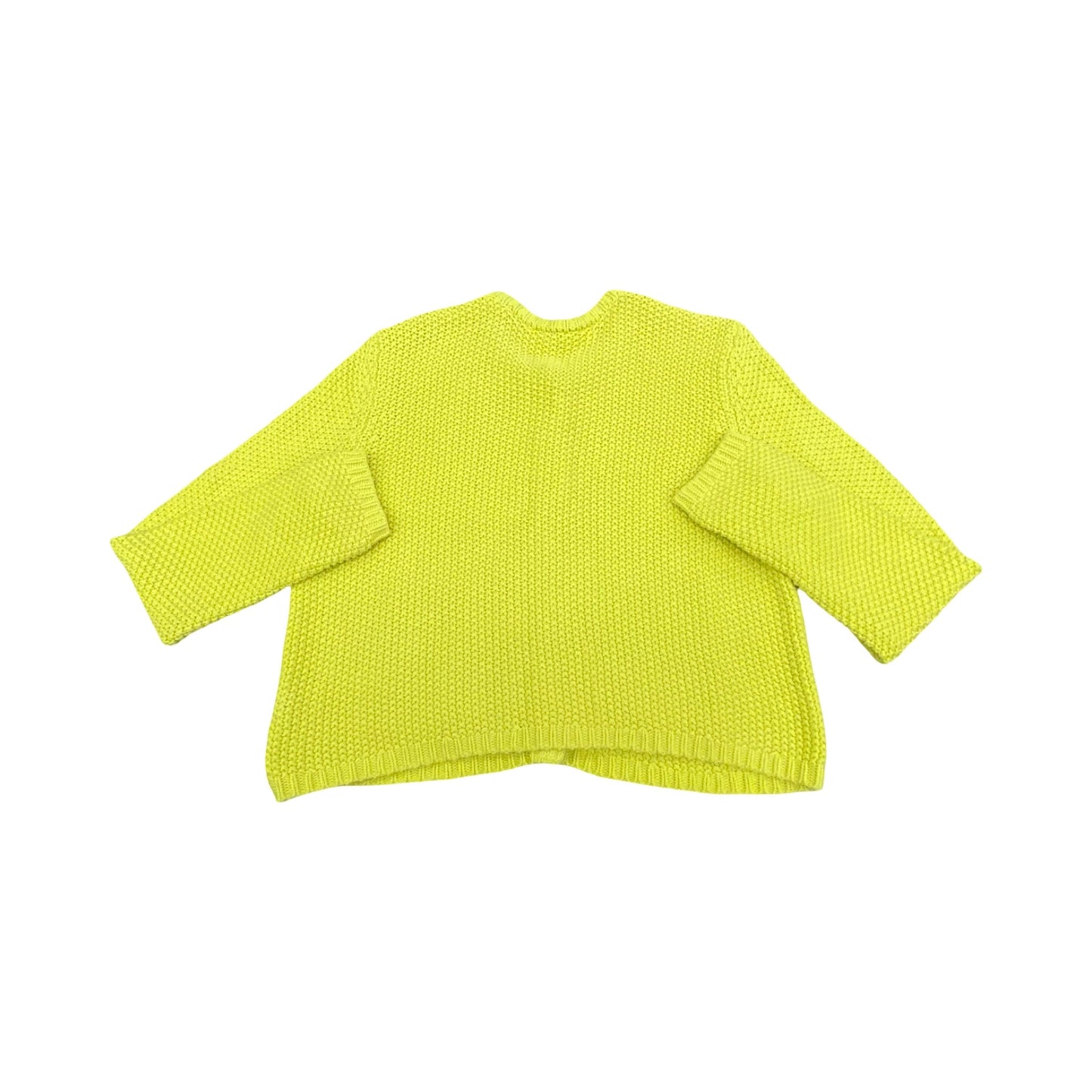 Sweater Cardigan By Splendid In Yellow, Size:L